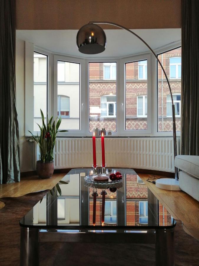 Large Apartment 800M From The Beach 90 Square Meters Oostende Eksteriør bilde